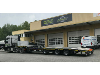 Low loader semi-trailer MEUSBURGER