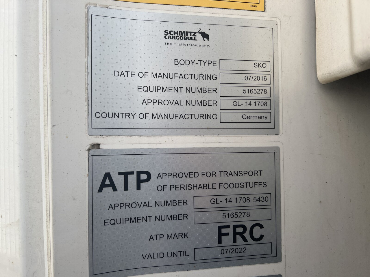 Leasing of Schmitz Cargobull SKO 24/L-13.4 FP 45 Cool SKO 24/L-13.4 FP 45 Cool, Carrier Vector 1550, Liftachse, Doppelstock ca. 92m³ Schmitz Cargobull SKO 24/L-13.4 FP 45 Cool SKO 24/L-13.4 FP 45 Cool, Carrier Vector 1550, Liftachse, Doppelstock ca. 92m³: picture 6