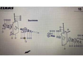 Spare parts CLAAS
