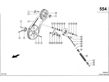 Spare parts CLAAS