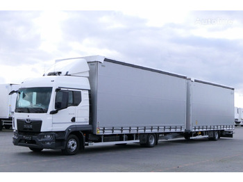 Curtainsider truck MAN TGL 12.250