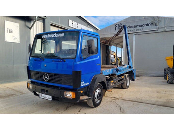 Skip loader truck MERCEDES-BENZ