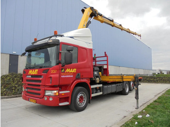 Dropside/ Flatbed truck SCANIA P 340