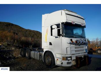 Cab chassis truck SCANIA R124