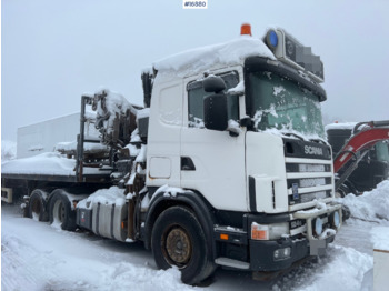 Dropside/ Flatbed truck SCANIA R124