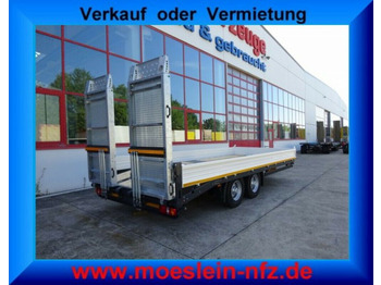 New Low loader trailer Möslein  Tandemtieflader mit breiten RampenNeufahrzeug: picture 2