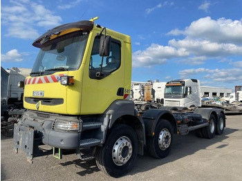 Cab chassis truck RENAULT Kerax 340