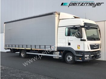 Curtainsider truck MAN TGL 8.220 FL Pritsche 7,2 m + LBW: picture 2