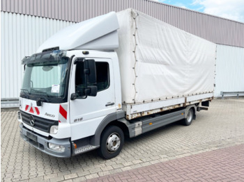 Curtainsider truck MERCEDES-BENZ Atego 818