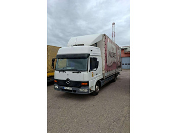 Curtainsider truck MERCEDES-BENZ