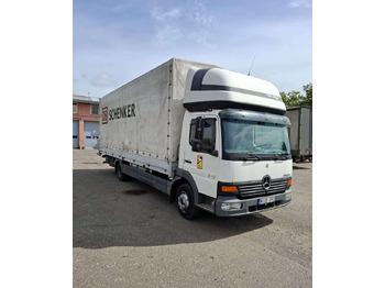 Curtainsider truck MERCEDES-BENZ