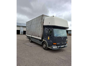 Curtainsider truck MERCEDES-BENZ Atego 818