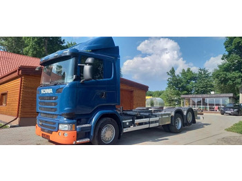 Container transporter/ Swap body truck SCANIA R 490