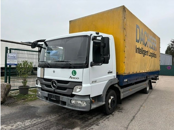 Curtainsider truck MERCEDES-BENZ Atego 818