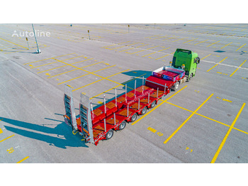 Low loader semi-trailer STU