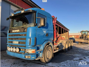 Hook lift truck SCANIA R164