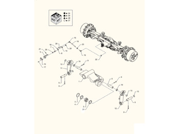 Suspension NEW HOLLAND