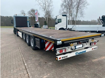 Dropside/ Flatbed semi-trailer KRONE SDP