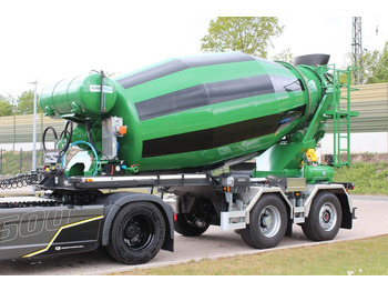 Concrete mixer truck