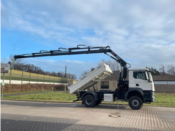 New Tipper, Crane truck MAN TGS 18.400 TG3 4x4 Euro6e  Hiab X-HiDuo 138DS-4: picture 5