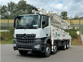 Concrete pump truck MERCEDES-BENZ Arocs 4142