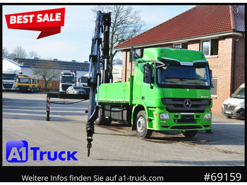 Crane truck MERCEDES-BENZ Actros 1844