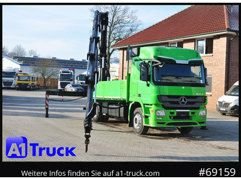 Crane truck MERCEDES-BENZ Actros 1844