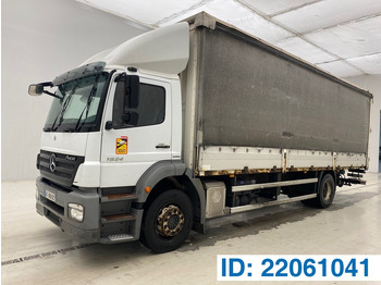 Curtainsider truck MERCEDES-BENZ Axor 1824