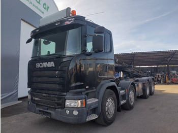 Skip loader truck SCANIA R 490