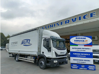 Curtainsider truck IVECO EuroCargo 120E