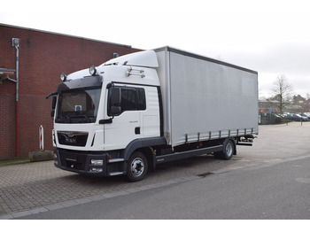 Curtainsider truck MAN TGL 8.220