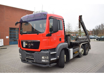 Skip loader truck MAN TGS 26.400