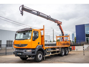 Dropside/ Flatbed truck RENAULT Kerax 380