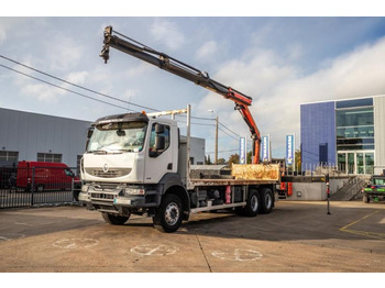 Dropside/ Flatbed truck RENAULT Kerax 380