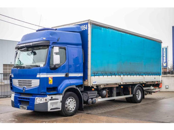 Curtainsider truck RENAULT Premium 380