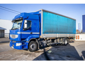 Curtainsider truck RENAULT Premium 380