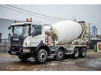 Concrete mixer truck SCANIA P 410