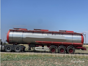 Tank semi-trailer for transportation of food LAG Cisterna Inox alimentar -REVIZIE COMPLETA - agricultura - AZOT: picture 3