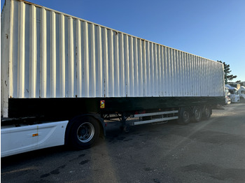 Closed box semi-trailer for transportation of textile SAMRO fourgon porte vêtement: picture 4