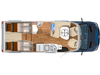 Semi-integrated motorhome HYMER / ERIBA / HYMERCAR ML-T 580 SONDEREDITION#SPORTSTAR RS#AUTOMATIK#V6: picture 2