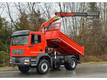 Leasing of  MAN TGM 18-280 MAN 4x4 HDS PALFINGER 105 KIPER WYWROTKA MEILLER BARDZO DOBRY STAN MAN TGM 18-280 MAN 4x4 HDS PALFINGER 105 KIPER WYWROTKA MEILLER BARDZO DOBRY STAN: picture 1