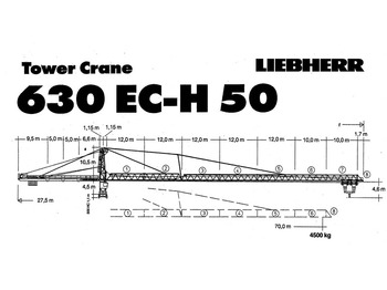 Tower crane LIEBHERR