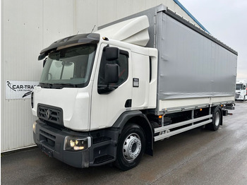 Curtainsider truck RENAULT D 380