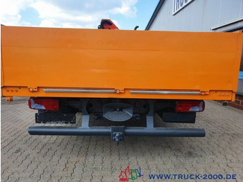 Dropside/ Flatbed truck, Crane truck MAN TGL 12.250 Kran PK11001 7.6 m = 1.24 to. 2 x AHK: picture 4