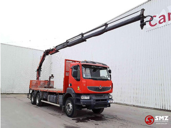 Dropside/ Flatbed truck RENAULT Kerax 430