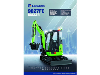 Mini excavator LIUGONG