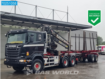 Log truck SCANIA R 580