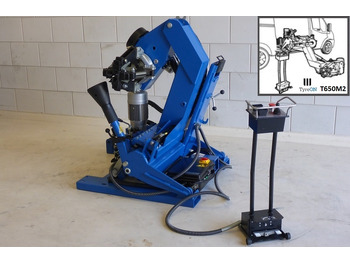 Workshop equipment T650M2 mobile complete tyre fitting package 26 Inch - side of a vehicle: picture 2