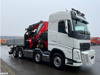 Tractor unit Volvo FH 540 8x2 Fassi 145 Tonmeter laadkraan + Fly-JIb Just 7.187 Km! Demo voertuig!: picture 4