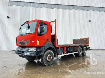 Dropside/ Flatbed truck RENAULT Kerax 410